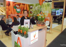 Nitsan Shallit from Shallit Carrots celebrating their 40th anniversary